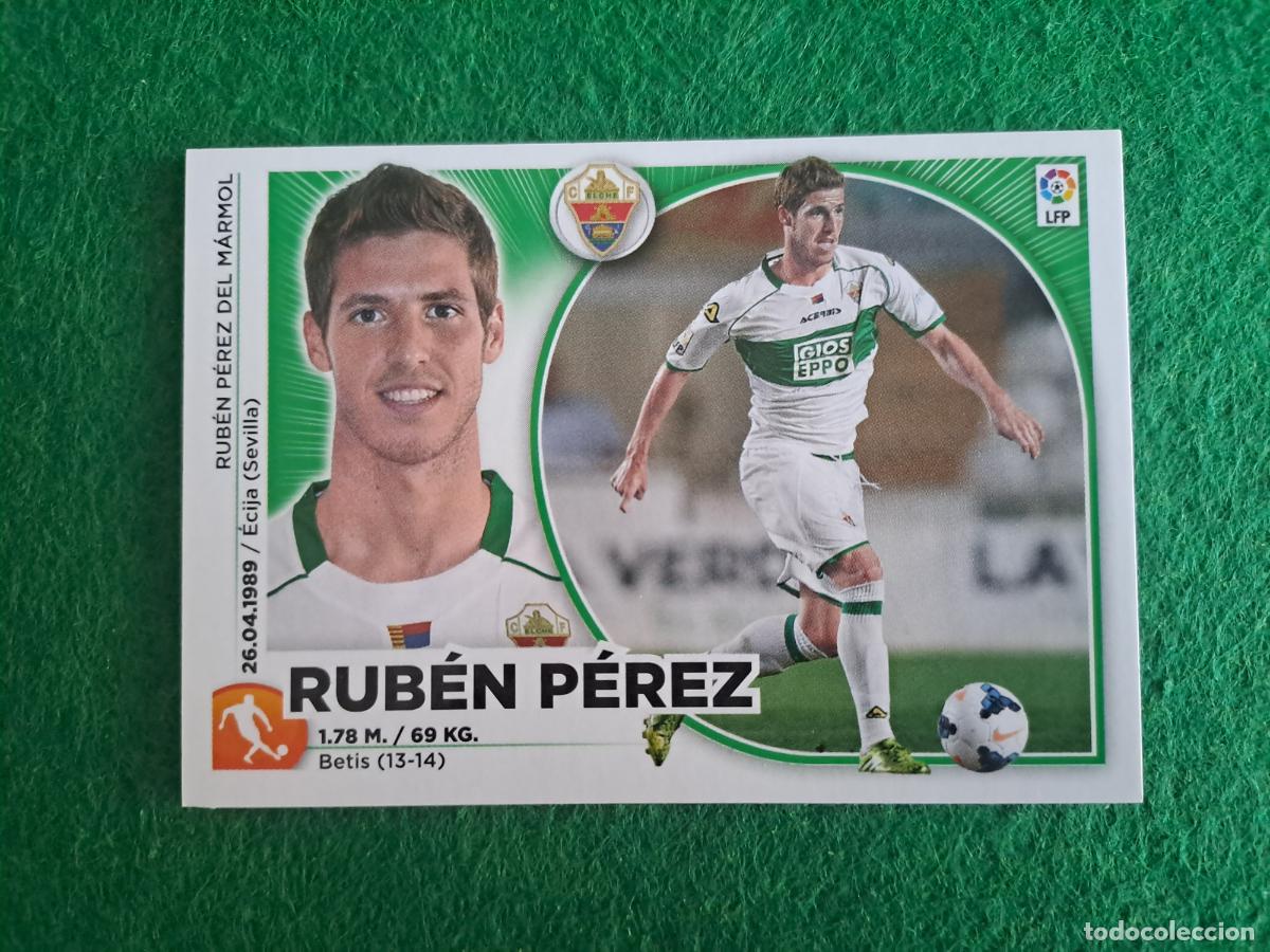 Football Stickers: ruben perez ELCHE liga este 2014/2015 14/15 nuevo sin pegar