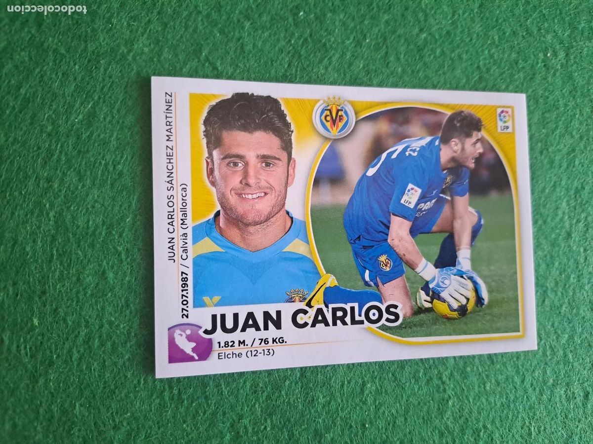 Figurine di Calcio: juan carlos VILLARREAL liga este 2014/2015 14/15 nuevo sin pegar
