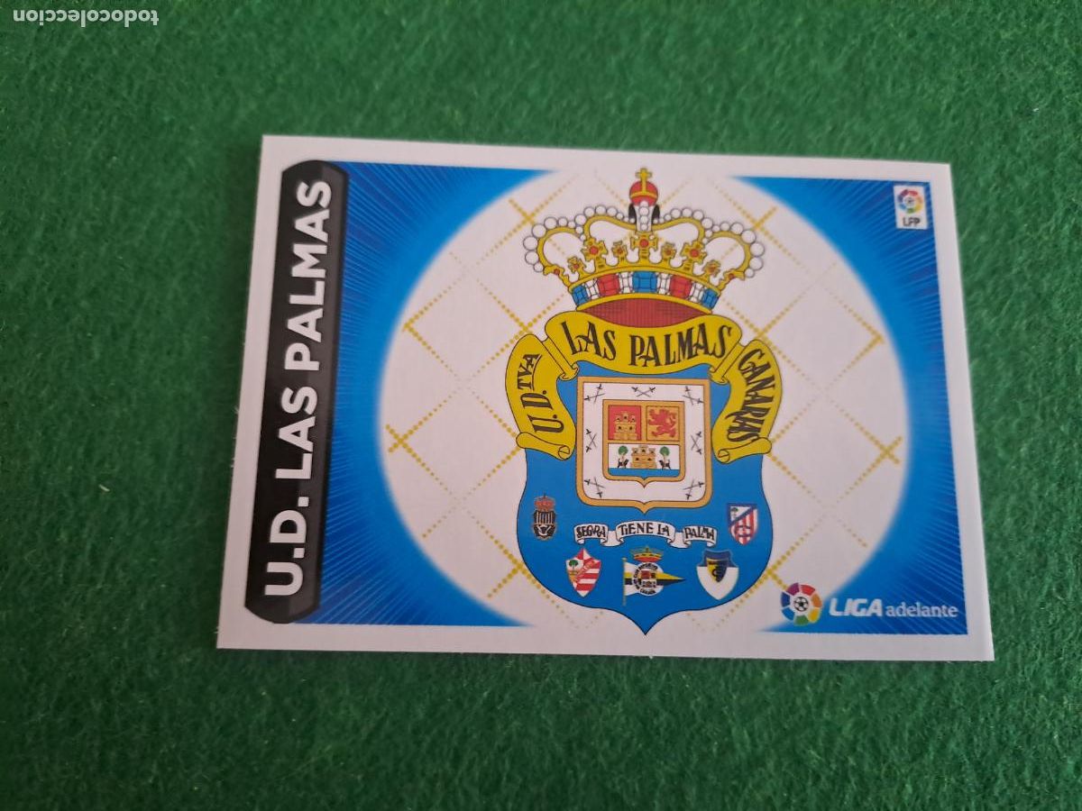 Cartes &agrave; collectionner de Football: liga este 2014/2015 14/15 nuevo sin pegar escudo segunda division las palmas