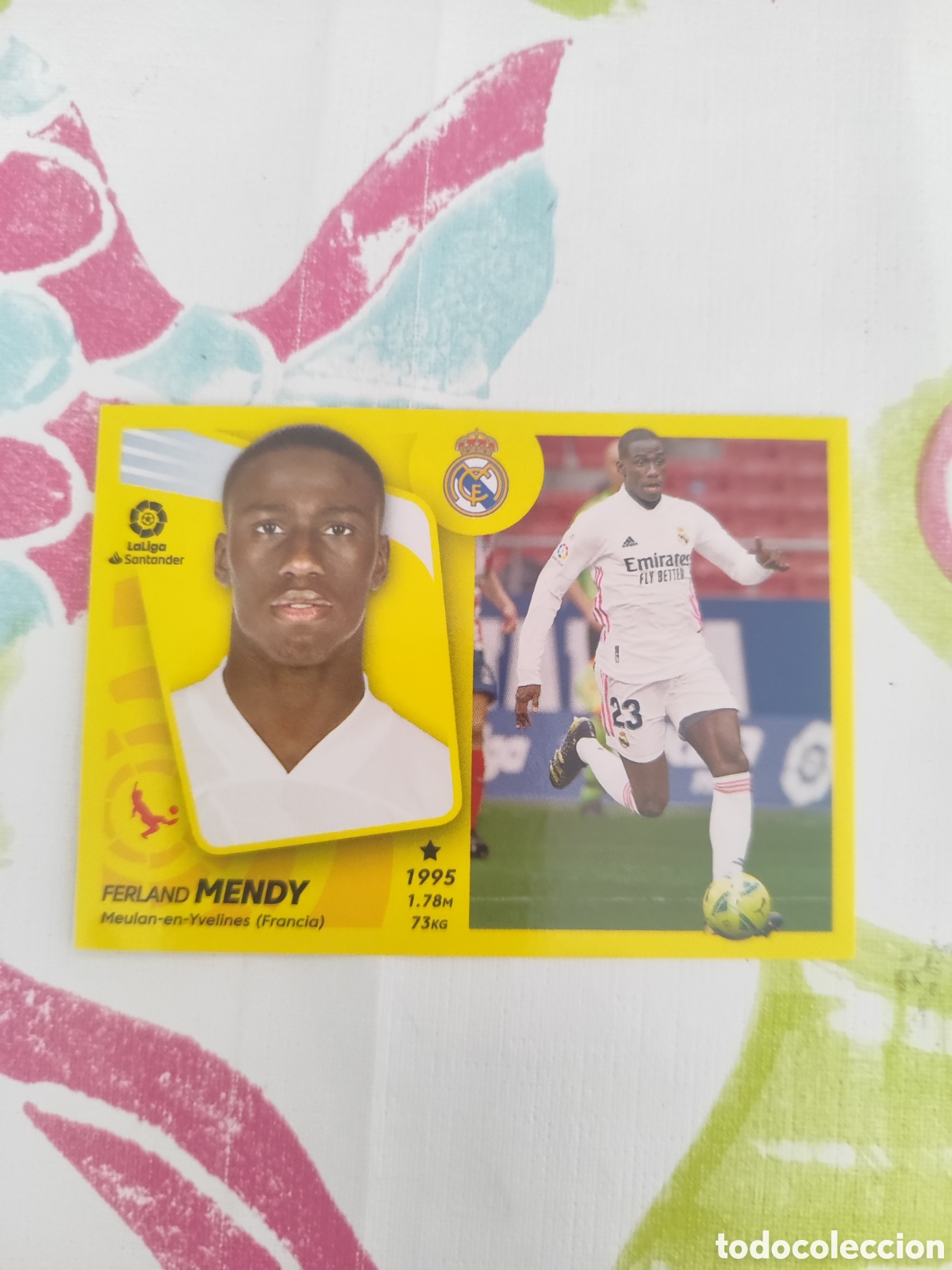 Football Stickers: CROMO MENDY REAL MADRID NUMERO 12 A. LIGA ESTE 21/22.
