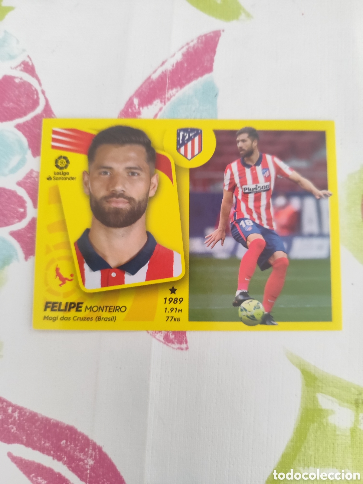 Cromos de Futebol: CROMO FELIPE ATLETICO DE MADRID NUMERO 9. LIGA ESTE 21/22.
