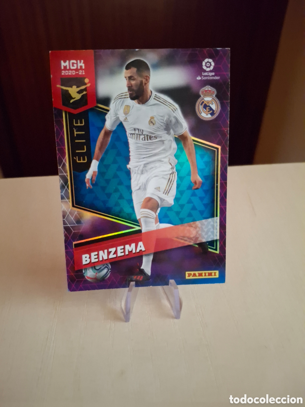 Cromos de F&uacute;tbol: BENZEMA ELITE REAL MADRID MEGACRACKS 20-21