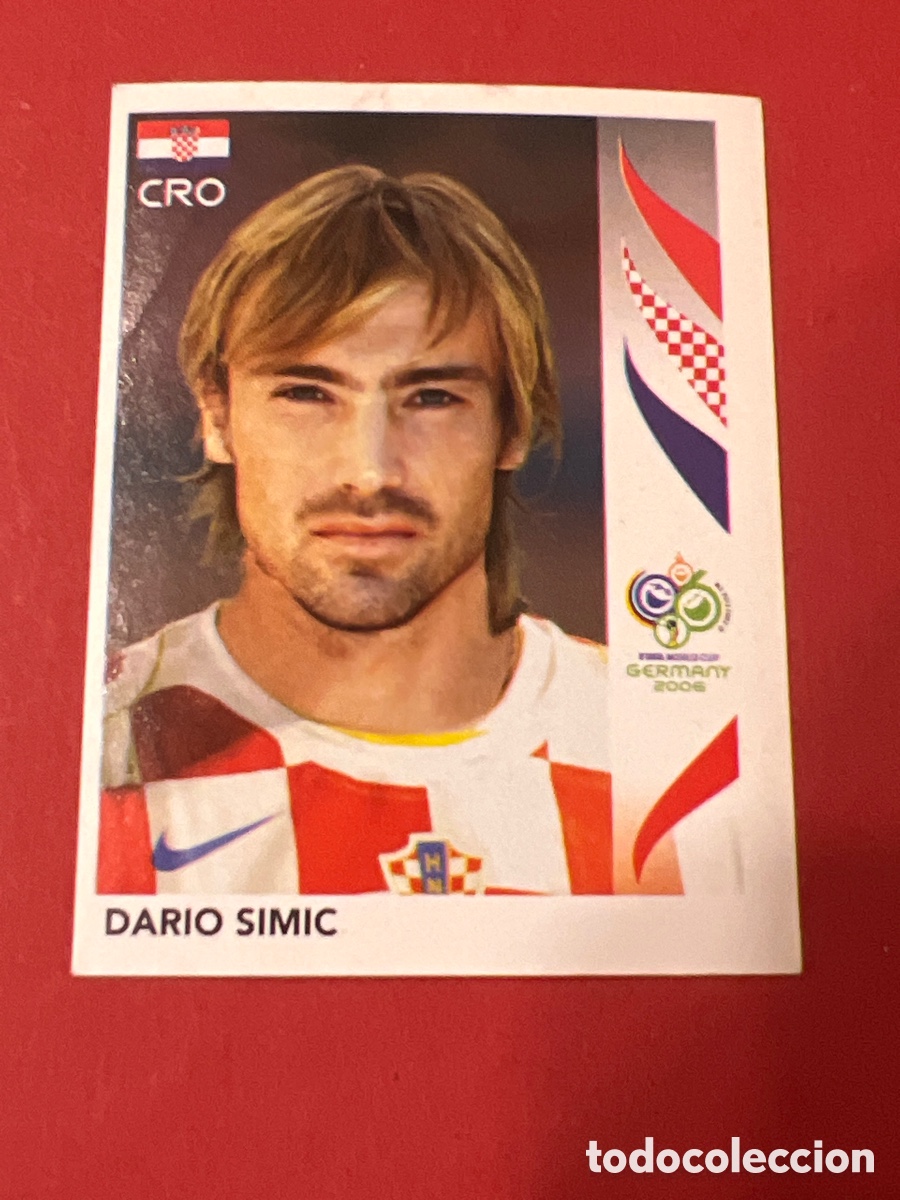 Football Stickers: E1379. 401 DARIO SIMIC CROACIA CROMOS FIFA WORLD CUP GERMANY 2006 MUNDIAL FUTBOL ALEMANIA PANINI
