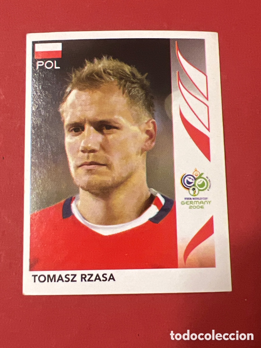 Figurine di Calcio: E1384. CROMO n&ordm; 61 TOMASZ RZASA POLONIA FIFA WORLD CUP GERMANY 2006 DE PANINI.
