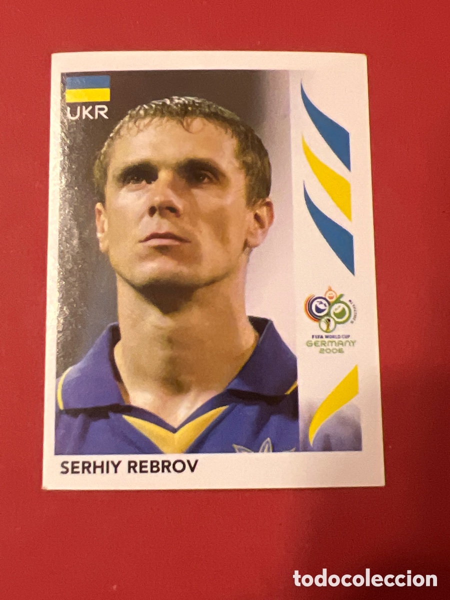 Cromos de Futebol: E1406. Alemania mundial 2006 06 germany world cup sin pegar Ucrania rebrov 563