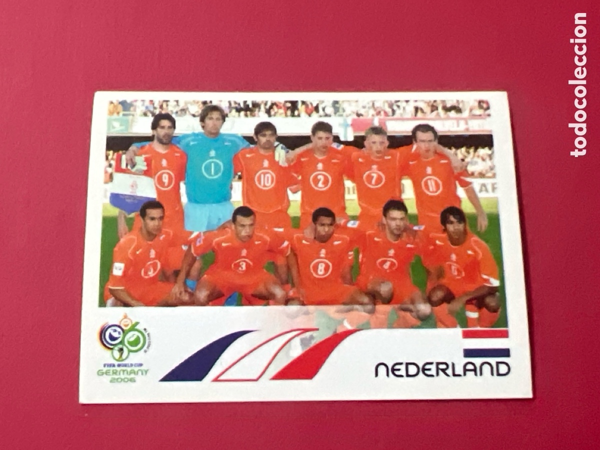 Cromos de f&uacute;tbol: E1405. MUNDIAL ALEMANIA 2006 PANINI N&ordm; 226 EQUIPO (HOLANDA) STICKER - FIFA WORLD CUP GERMANY 06