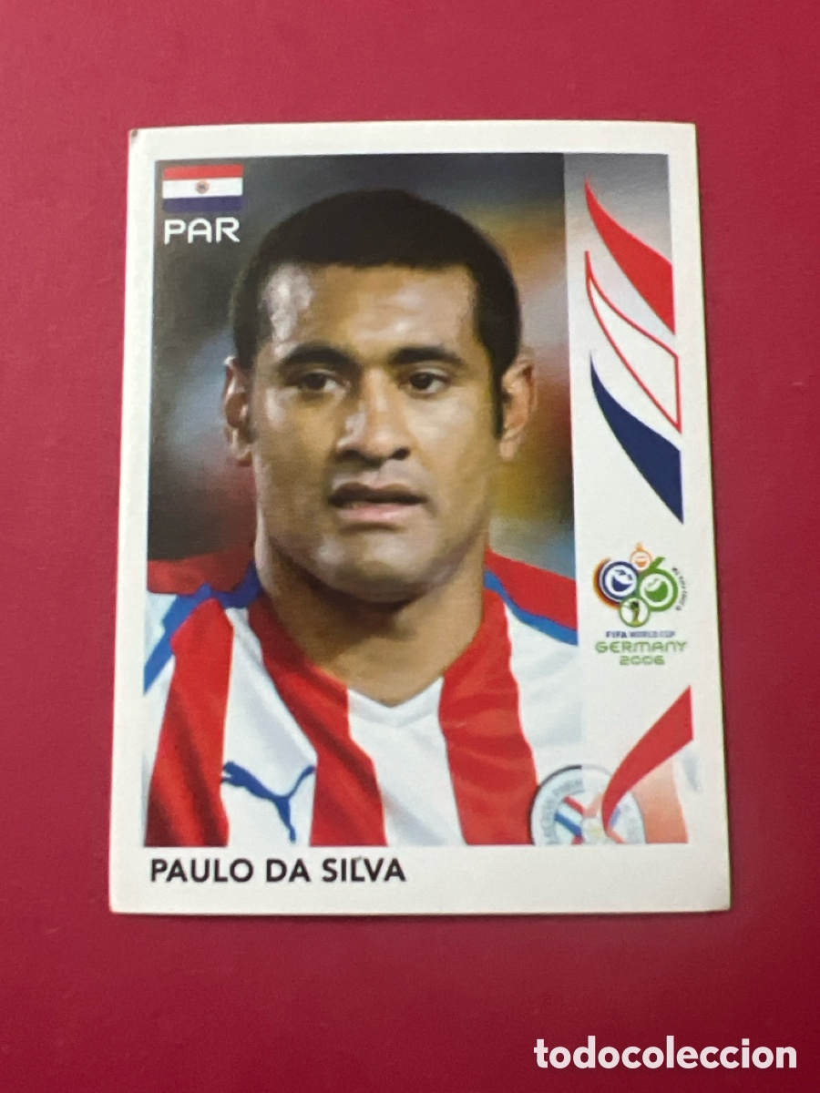 Figurine di Calcio: 117 PAULO DA SILVA (PARAGUAY) MUNDIAL ALEMANIA 2006 - PANINI STICKER - FIFA WORLD CUP GERMANY 2006