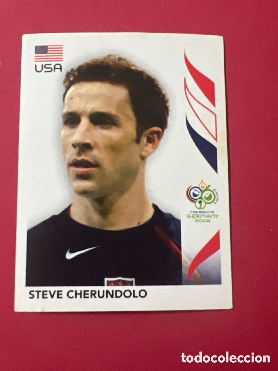 Fu&szlig;ball-Sticker: E1420. MUNDIAL ALEMANIA 2006 PANINI N&ordm; 345 CHERUNDOLO USA - FIFA WORLD CUP GERMANY 06 &ndash; SIN PEGAR