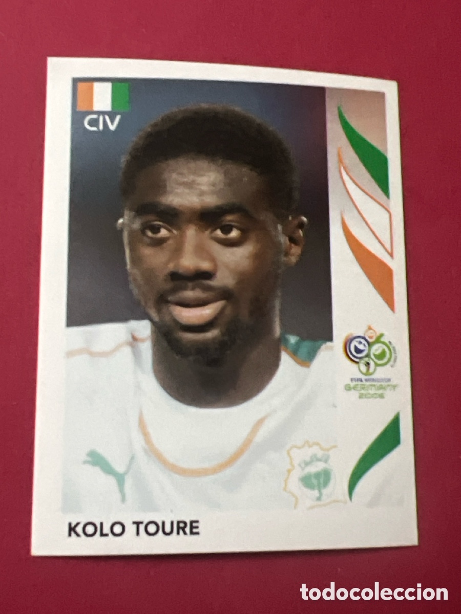 Figurine di Calcio: E1426. 195 KOLO TOURE COSTA DE MARFIL CROMOS FIFA WORLD CUP GERMANY 2006 MUNDIAL ALEMANIA PANINI