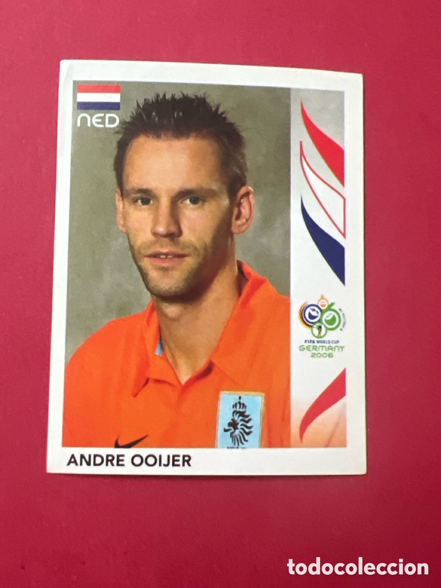 Football Stickers: E1427. andre ooijer, holanda, n&ordm; 232 fifa world cup germany 2006 panini