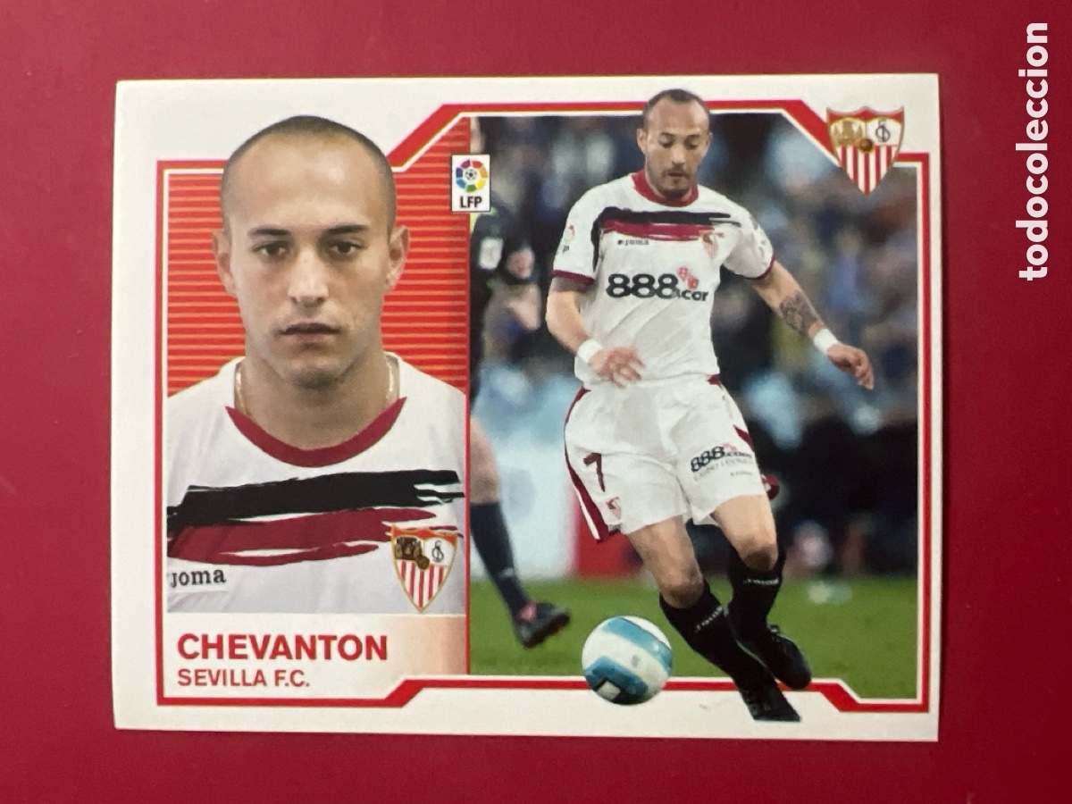 Football Stickers: E1445. CHEVANTON SEVILLA EDICIONES ESTE LIGA 07-08 PANINI 2007 2008 SIN PEGAR