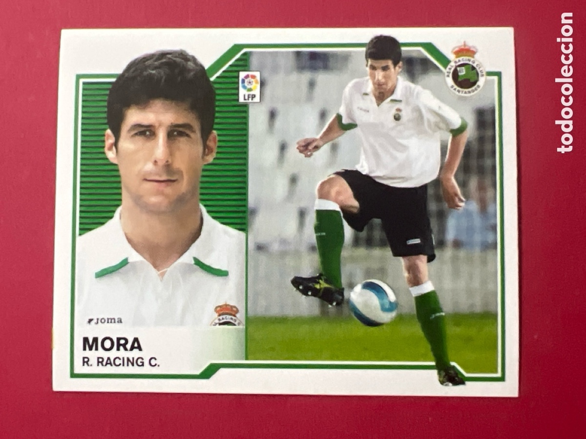 Cromos de Futebol: E1451. MORA RACING EDICIONES ESTE LIGA 07-08 PANINI 2007 2008 SIN PEGAR