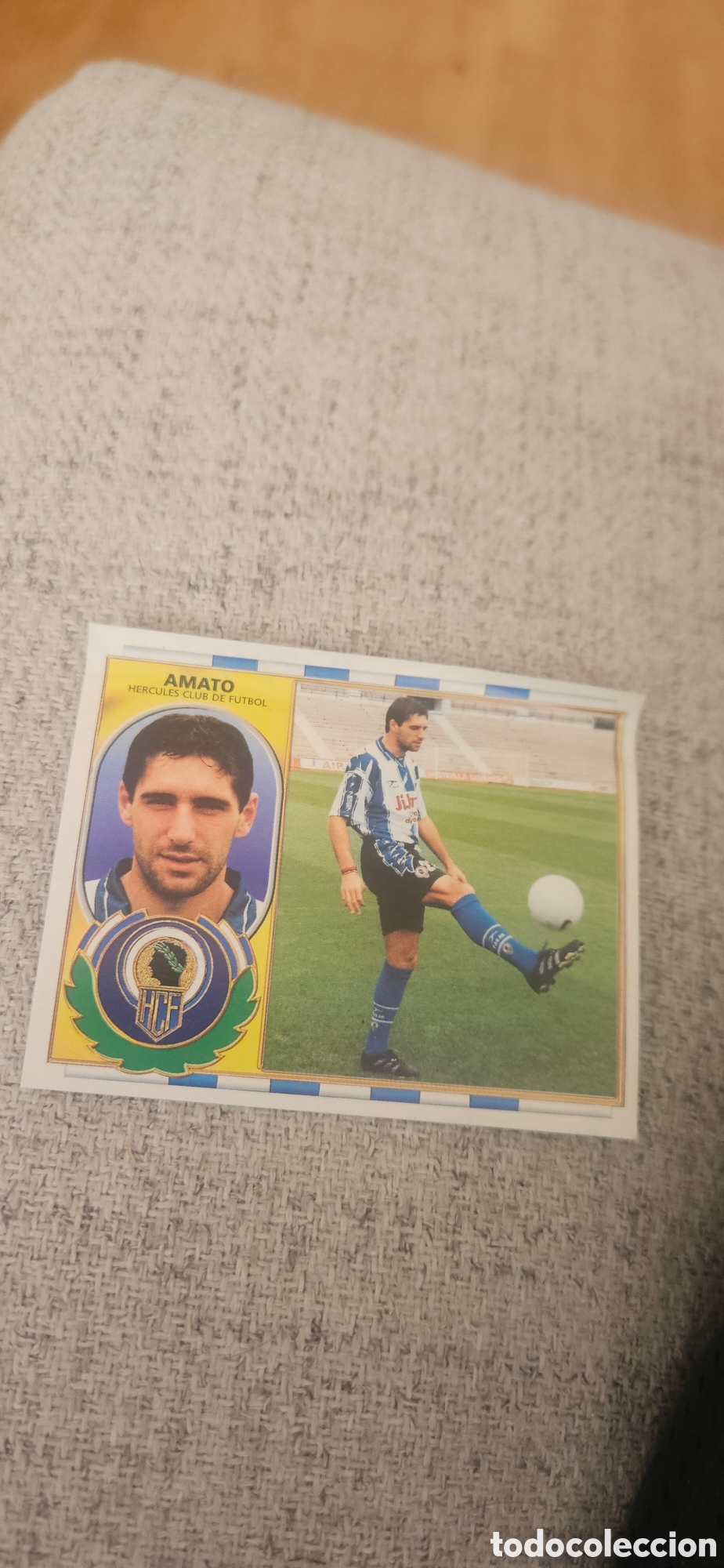 Figurine di Calcio: Amato h&eacute;rcules coloca este 1996 1997 96 97