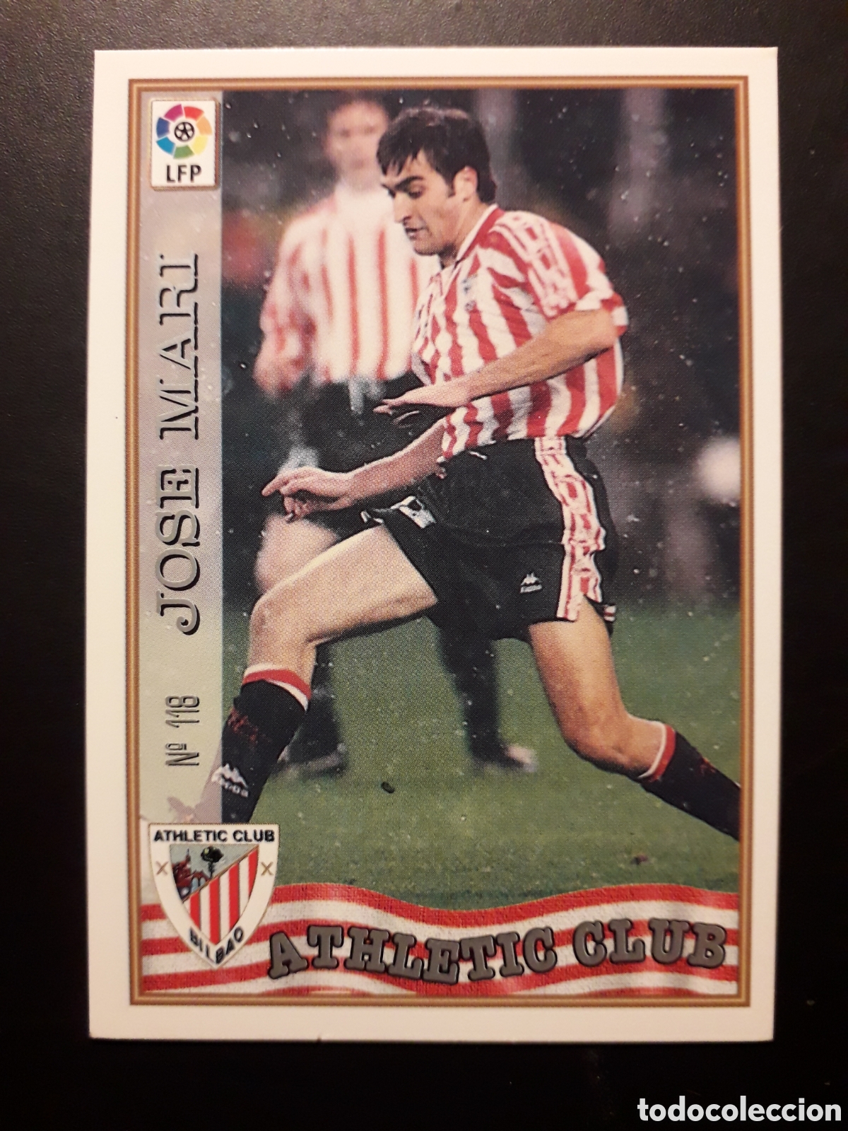 Cromos de f&uacute;tbol: JOS&Eacute; MARI ATHLETIC BILBAO N&deg; 118 LAS FICHAS DE LA LIGA 1997 1998 97 98 MUNDICROMO MC PEDIDO M&Iacute;NIM 3&euro;