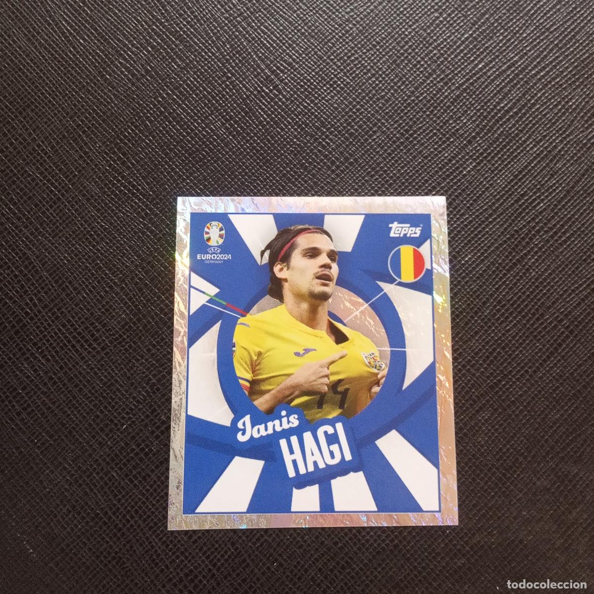 Cartes &agrave; collectionner de Football: PTW HAGI RUMANIA TOPPS EUROCOPA ALEMANIA FUTBOL 2024 EURO 24 SIN PEGAR - (MD1-10/11) PG37