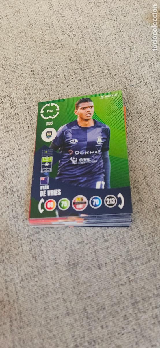 Cromos de F&uacute;tbol: 205 de vries auckland fifa mundial de clubes world cup adrenalyn XL2024 2025 24 25