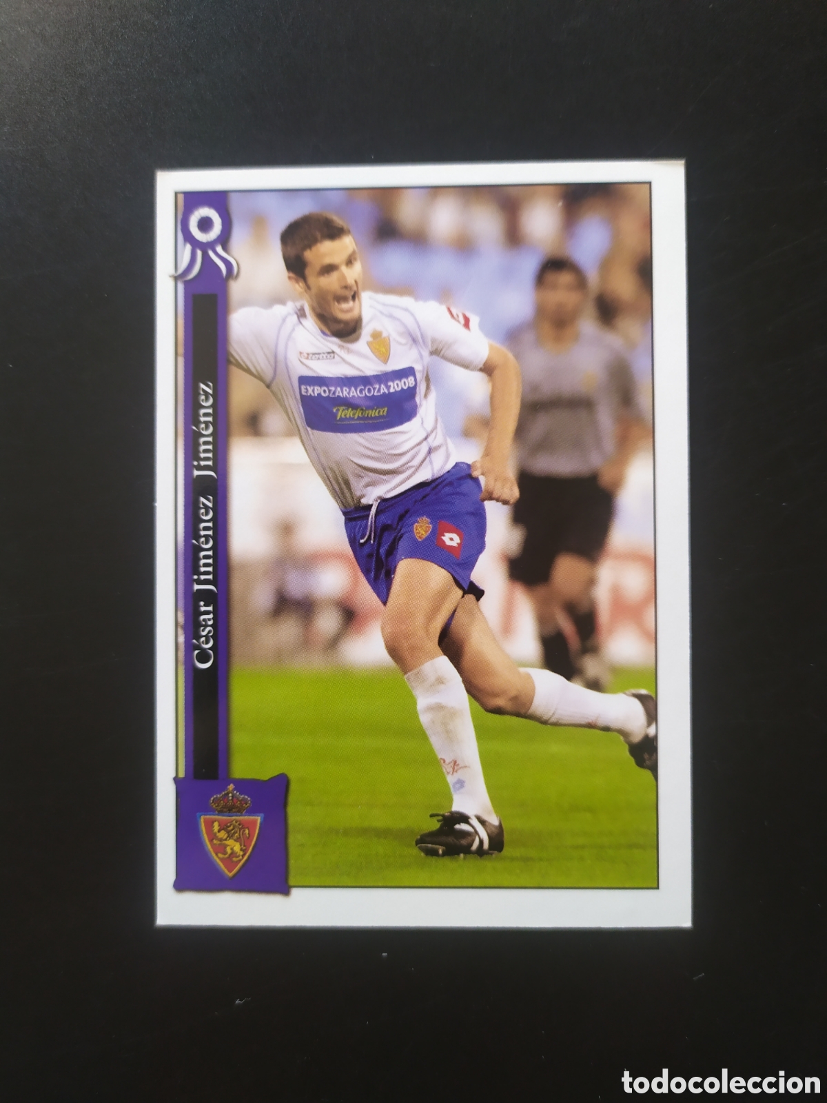 Cromos de F&uacute;tbol: Mundicromo fichas Liga 2005 2006 05 06 C&eacute;sar Jim&eacute;nez n&ordm; 659 Real Zaragoza
