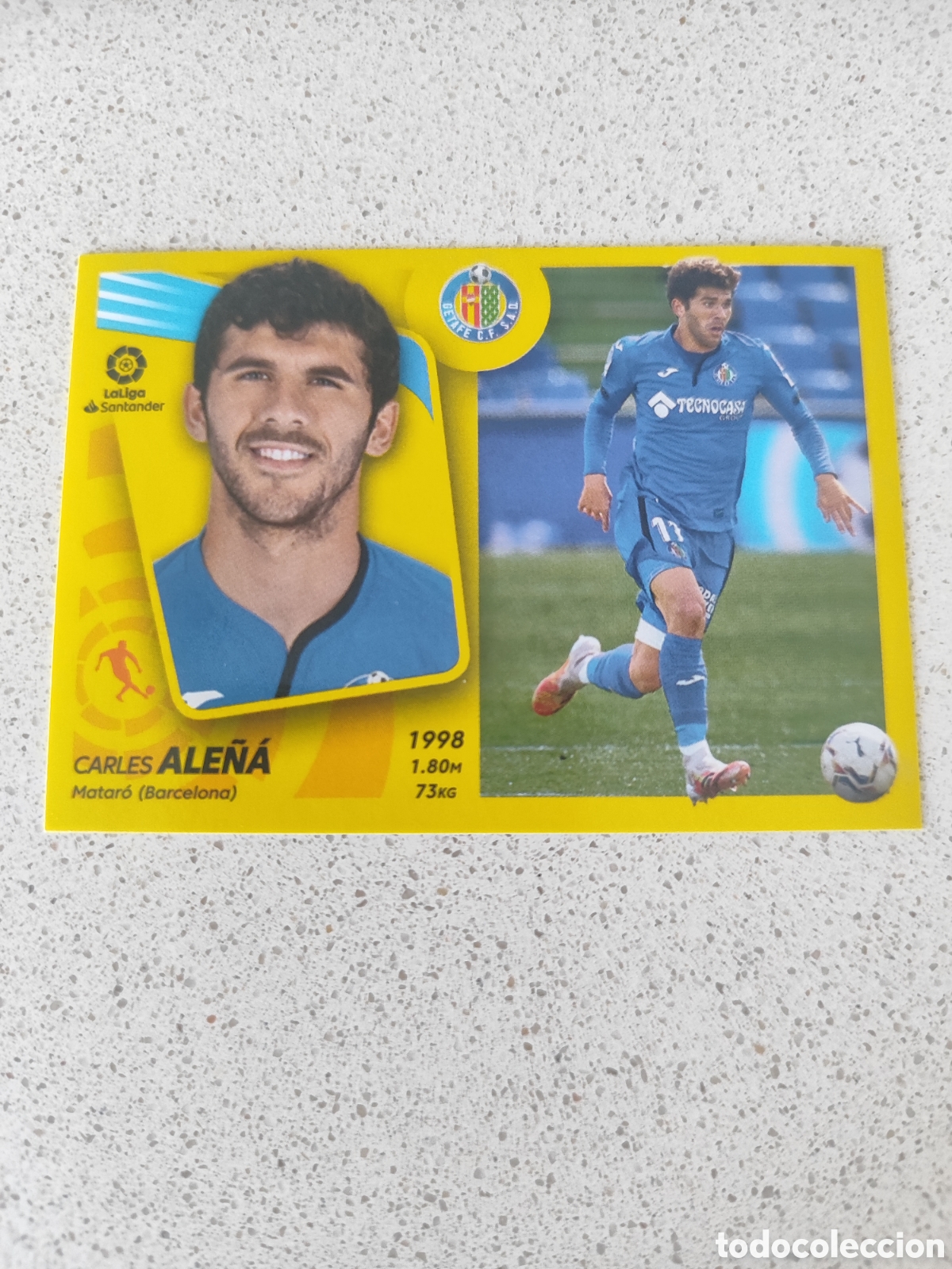 Fu&szlig;ball-Sticker: CROMO ALE&Ntilde;&Aacute; GETAFE N&Uacute;MERO 16. LIGA ESTE 21/22.