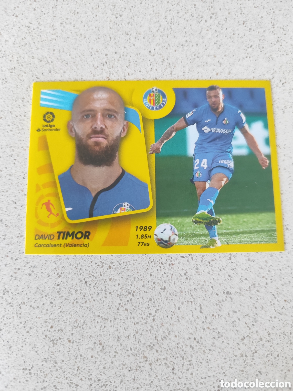 Figurine di Calcio: CROMO TIMOR GETAFE N&Uacute;MERO 13B. LIGA ESTE 21/22.