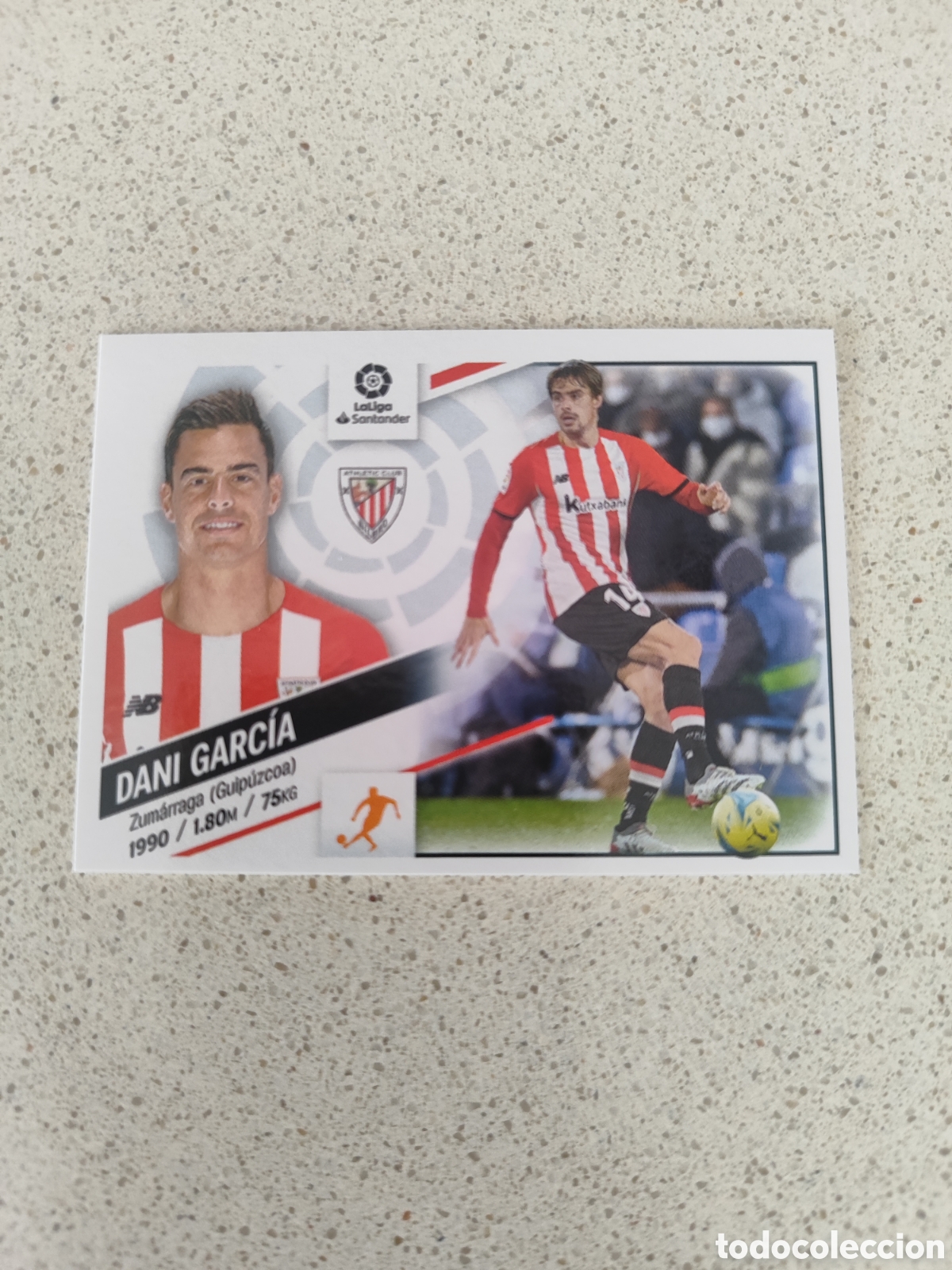 Cromos de Futebol: CROMO DANI GARC&Iacute;A ATHLETIC BILBAO N&Uacute;MERO 12. LIGA ESTE 22/23.