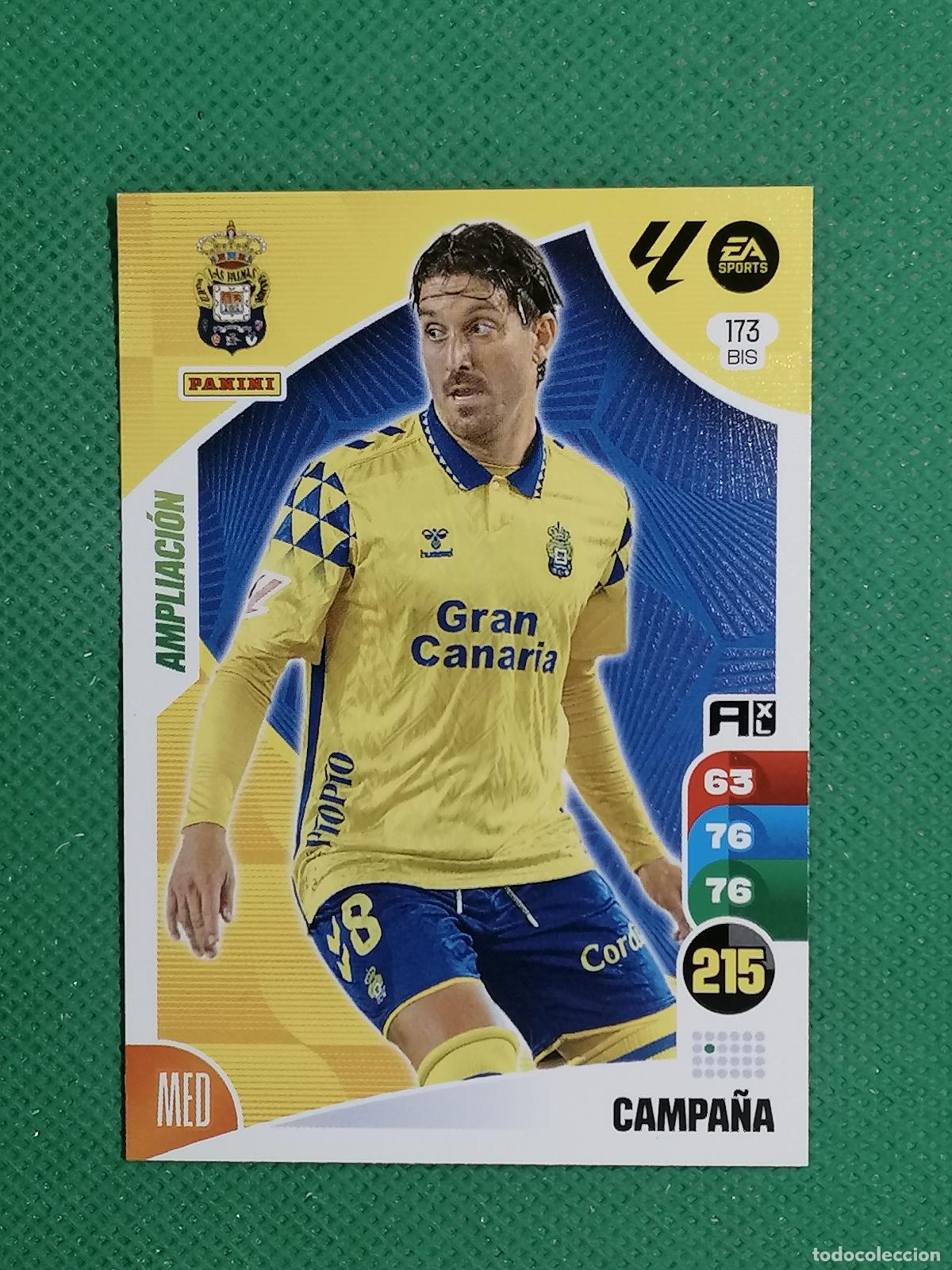 Fu&szlig;ball-Sticker: 173 BIS 173BIS CAMPA&Ntilde;A LAS PALMAS AMPLIACION ⚽ LIGA ADRENALYN XL 2024 2025 24 25 ⚽