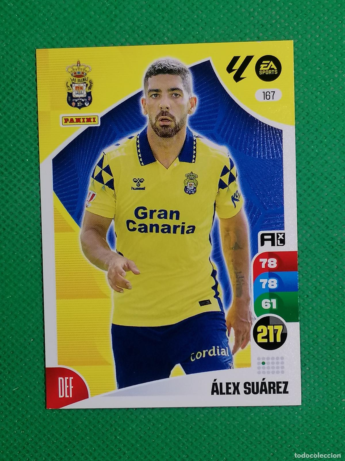Cromos de F&uacute;tbol: 167 ALEX SUAREZ LAS PALMAS ⚽ PANINI LIGA ADRENALYN XL 2024 2025 24 25 ⚽