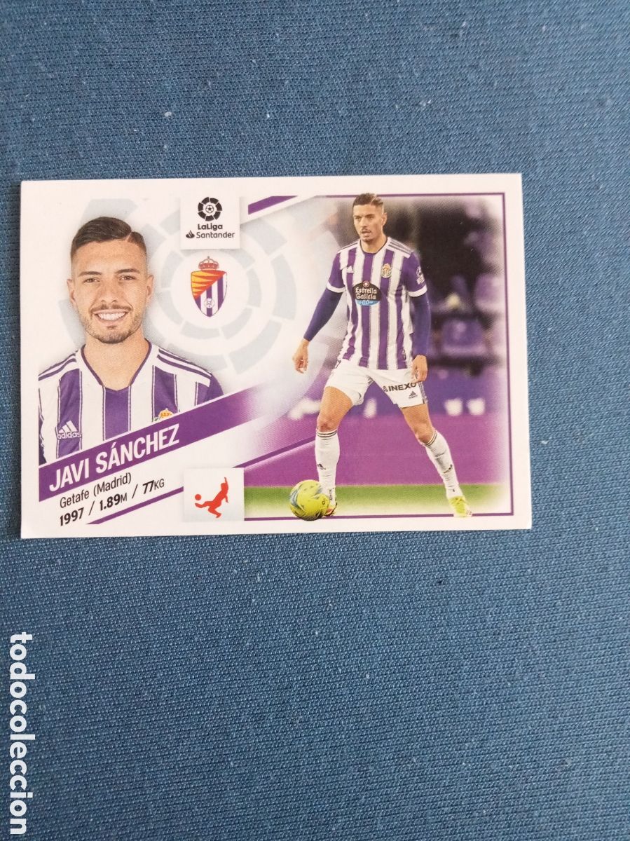 Fu&szlig;ball-Sticker: Cromo Liga Este 2022-23 (PANINI) N&ordm;6 Javi S&aacute;nchez Valladolid