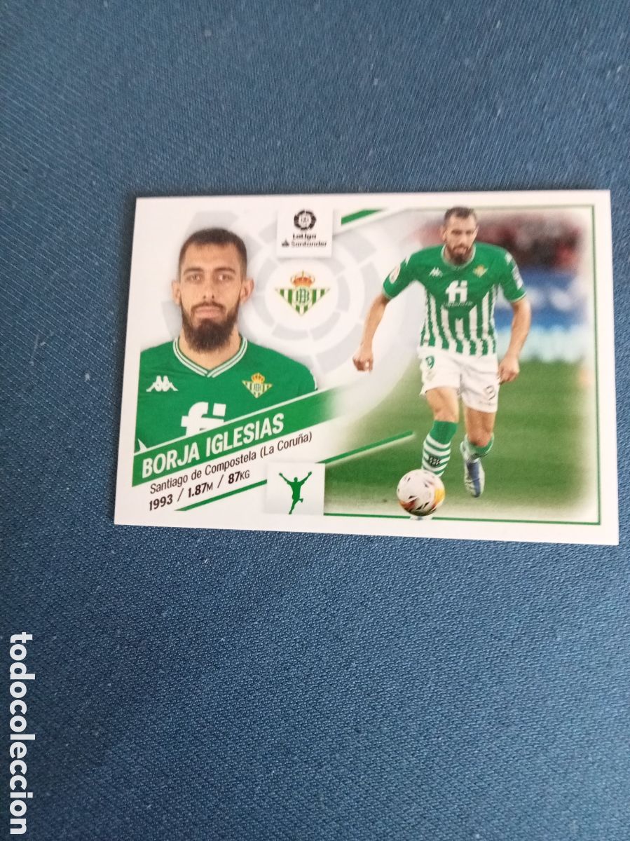 Figurine di Calcio: Cromo Liga Este 2022-23 (PANINI) N&ordm;19 Betis Borja Iglesias