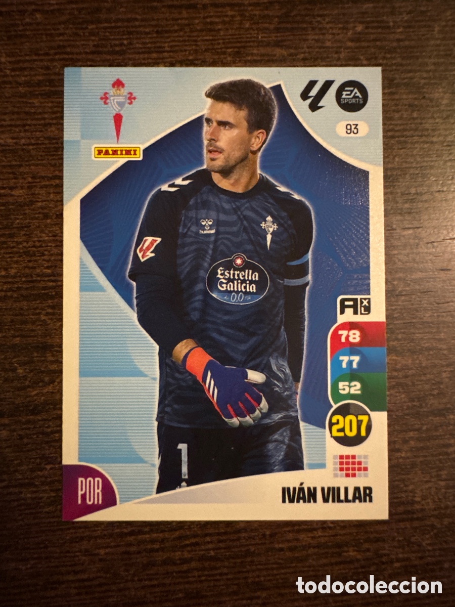 Cromos de F&uacute;tbol: # 93 Iv&aacute;n Villar Celta de Vigo Adrenalyn XL 24 25 2024 2025