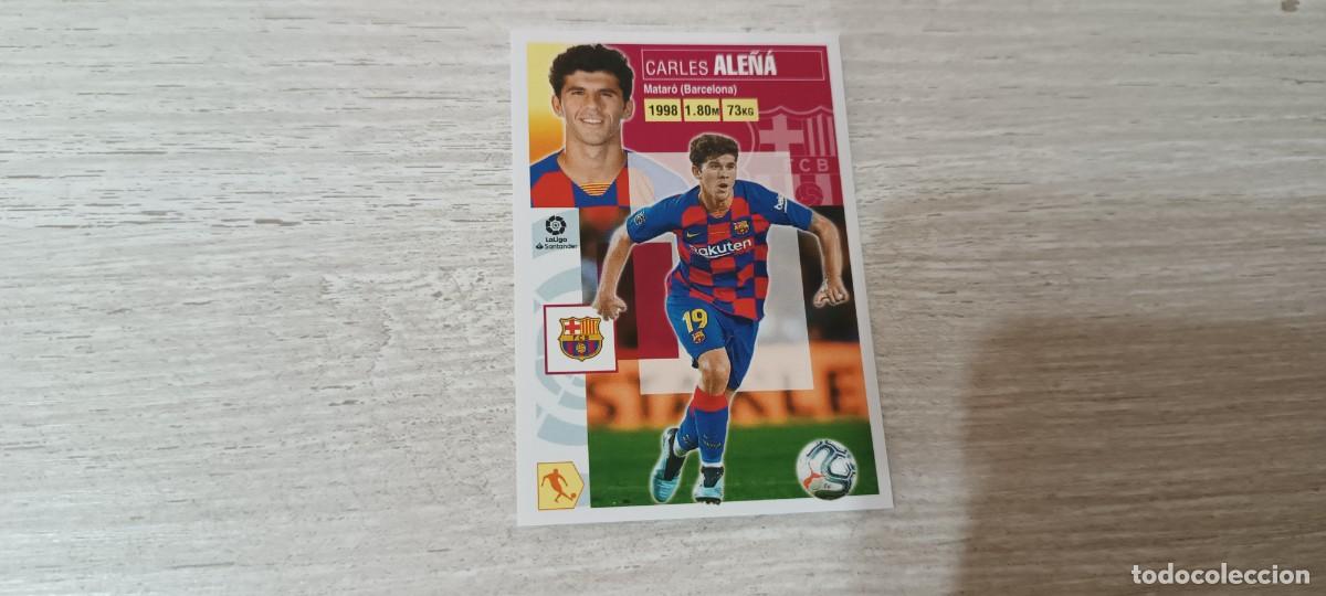 Cromos de F&uacute;tbol: ALE&Ntilde;A COLOCA NUNCA PEGADO LIGA ESTE 2020 2021 20 21