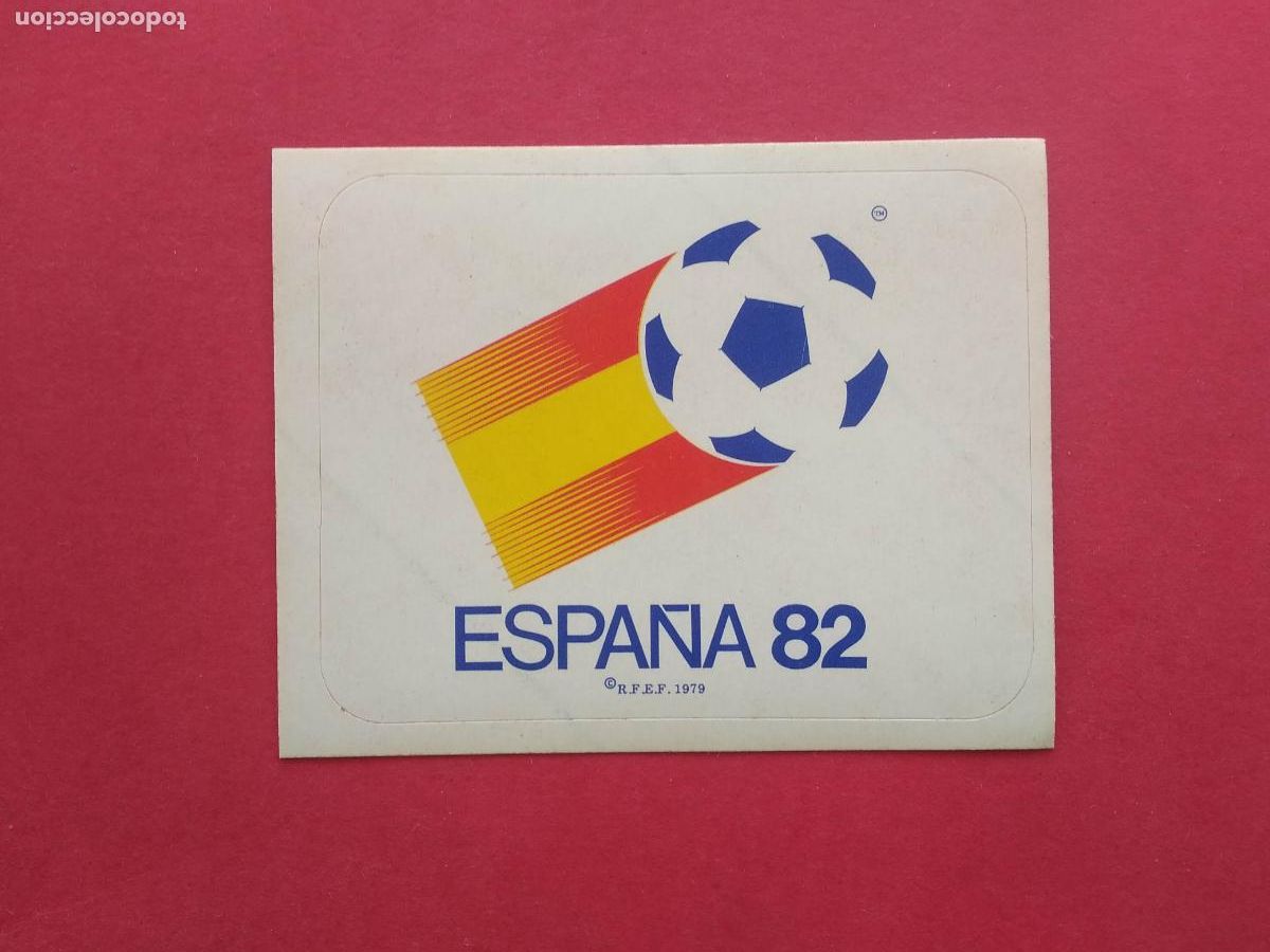 Cromos de f&uacute;tbol: PEGATINA MUNDIAL ESPA&Ntilde;A 82 COPA DEL MUNDO 1982
