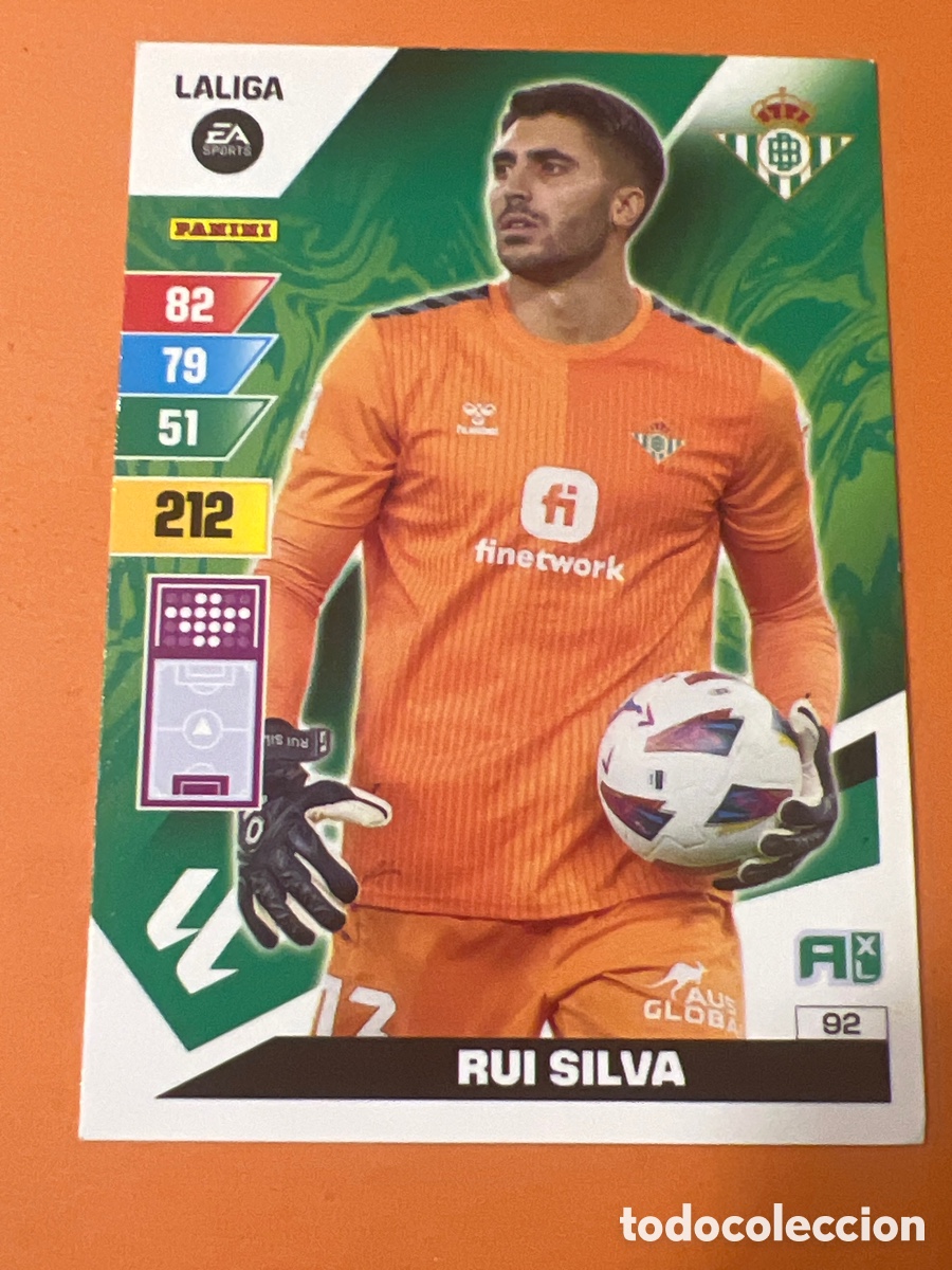 Football Stickers: E440. 92 Rui Silva, Real Betis, Panini Adrenalyn XL 2023 2024 23 24