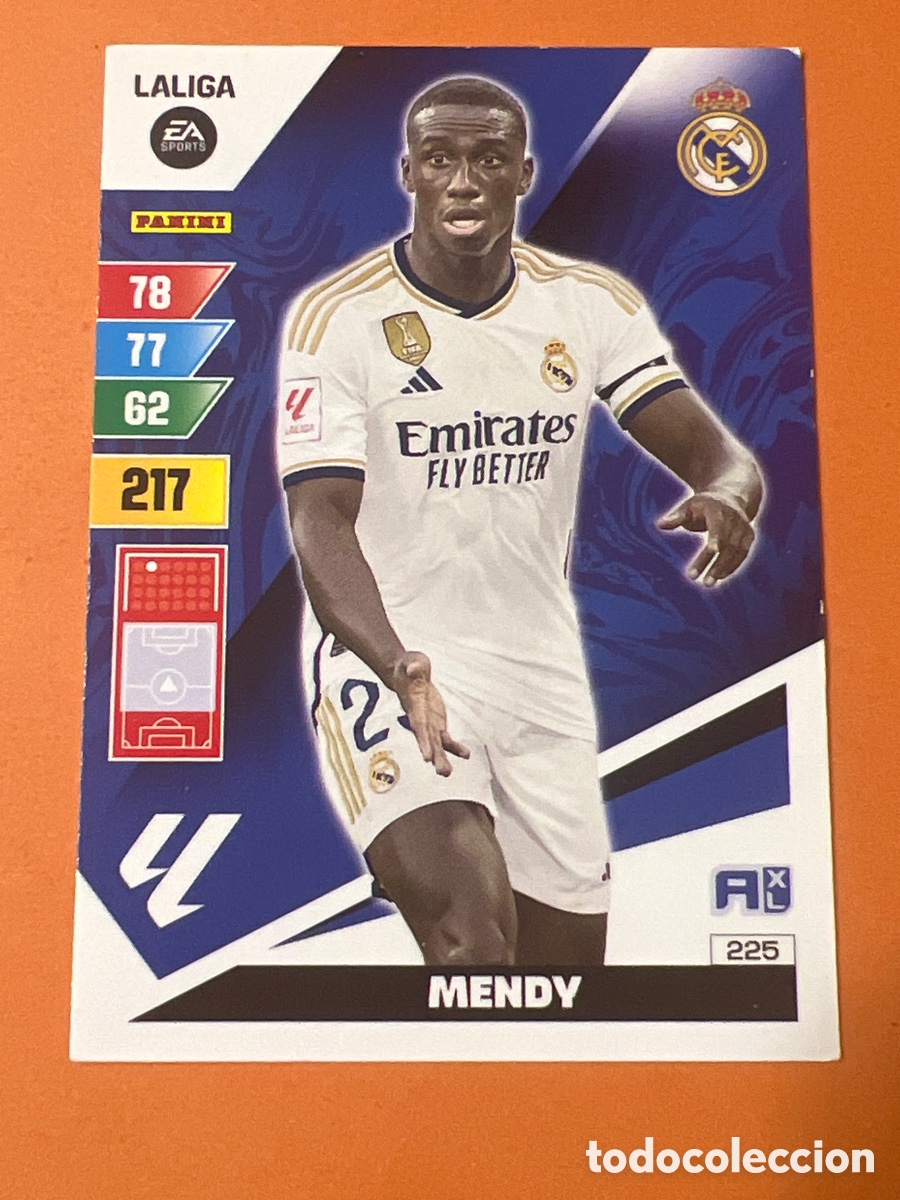 Figurine di Calcio: E648. 225 Mendy Real Madrid Adrenalyn XL 2023 2024 23 24