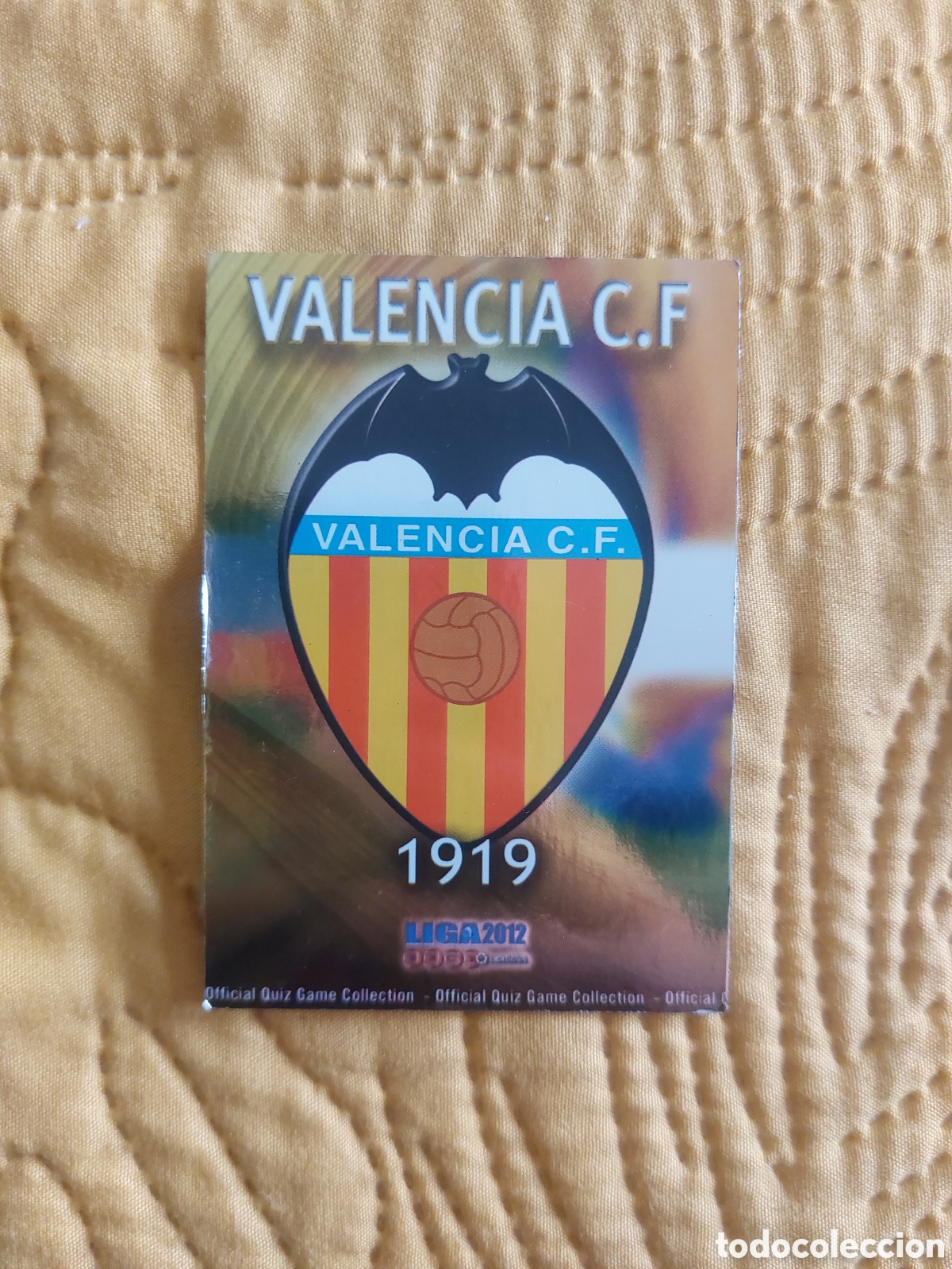 Figurine di Calcio: 55 ESCUDO VALENCIA CF FICHAS ALBUM MUNDICROMO 2011 2012 11 12