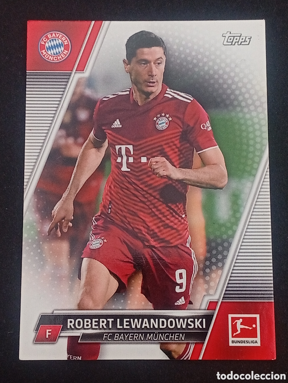 Fu&szlig;ball-Sticker: 152 ROBERT LEWANDOWSKI TOPPS 2022 BUNDESLIGA BAYERN MUNCHEN BARCELONA POLONIA CROMOS CARDS