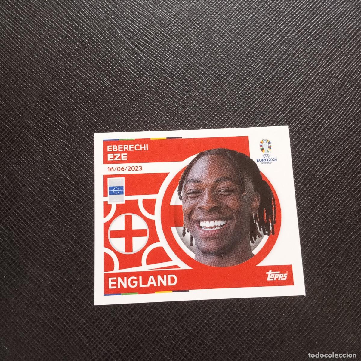 Cromos de F&uacute;tbol: 13 EZE INGLATERRA TOPPS EUROCOPA ALEMANIA FUTBOL 2024 EURO 24 SIN PEGAR - (MD1-10/11) PG41