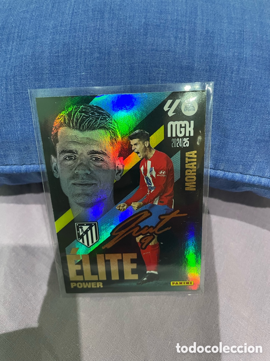 Cromos de f&uacute;tbol: Morata elite power megacracks - Foto 1