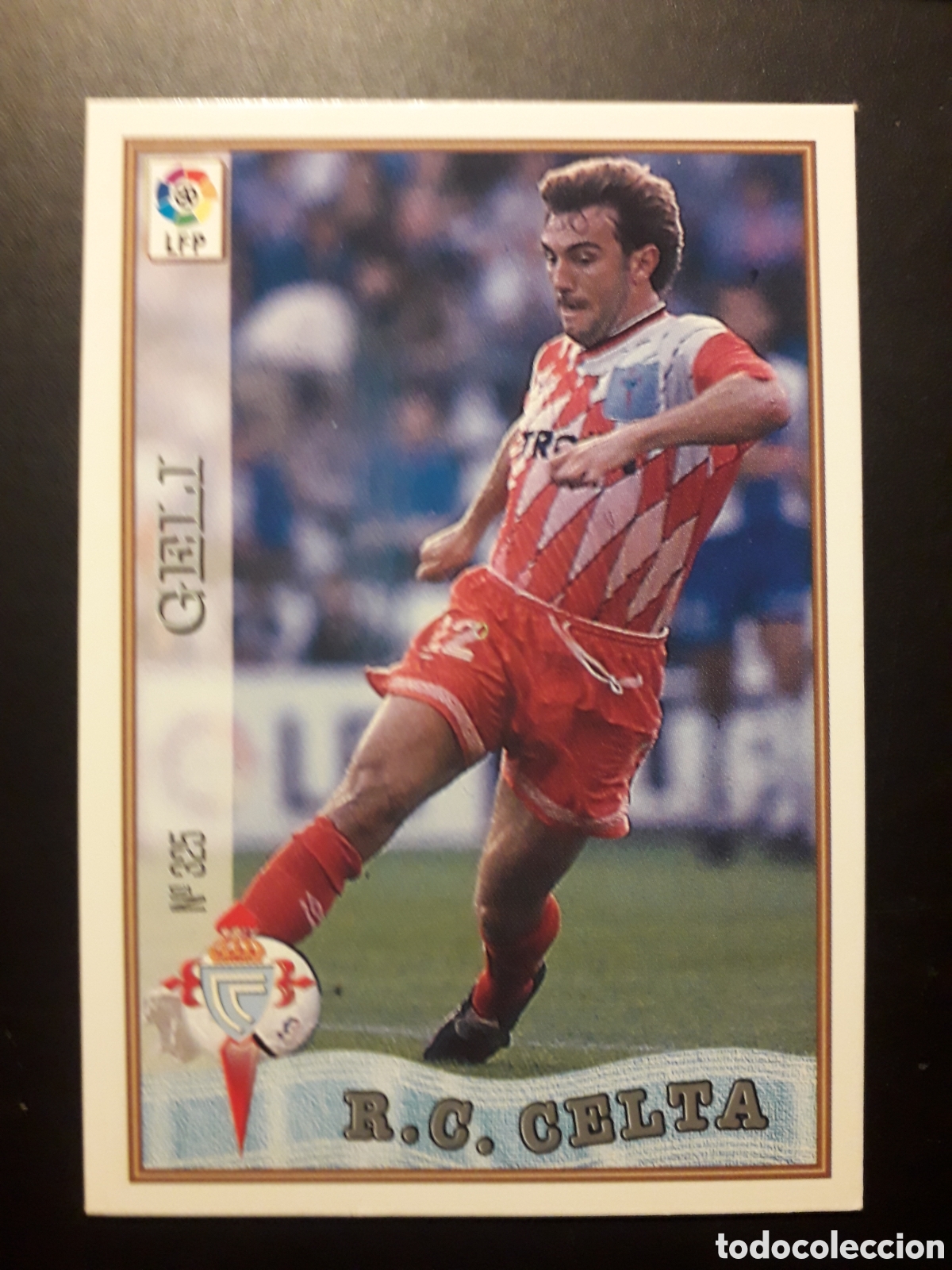 Cromos de F&uacute;tbol: GELI CELTA DE VIGO N&deg; 325 LAS FICHAS DE LA LIGA 1997 1998 97 98 MUNDICROMO MC PEDIDO M&Iacute;NIMO 3&euro;