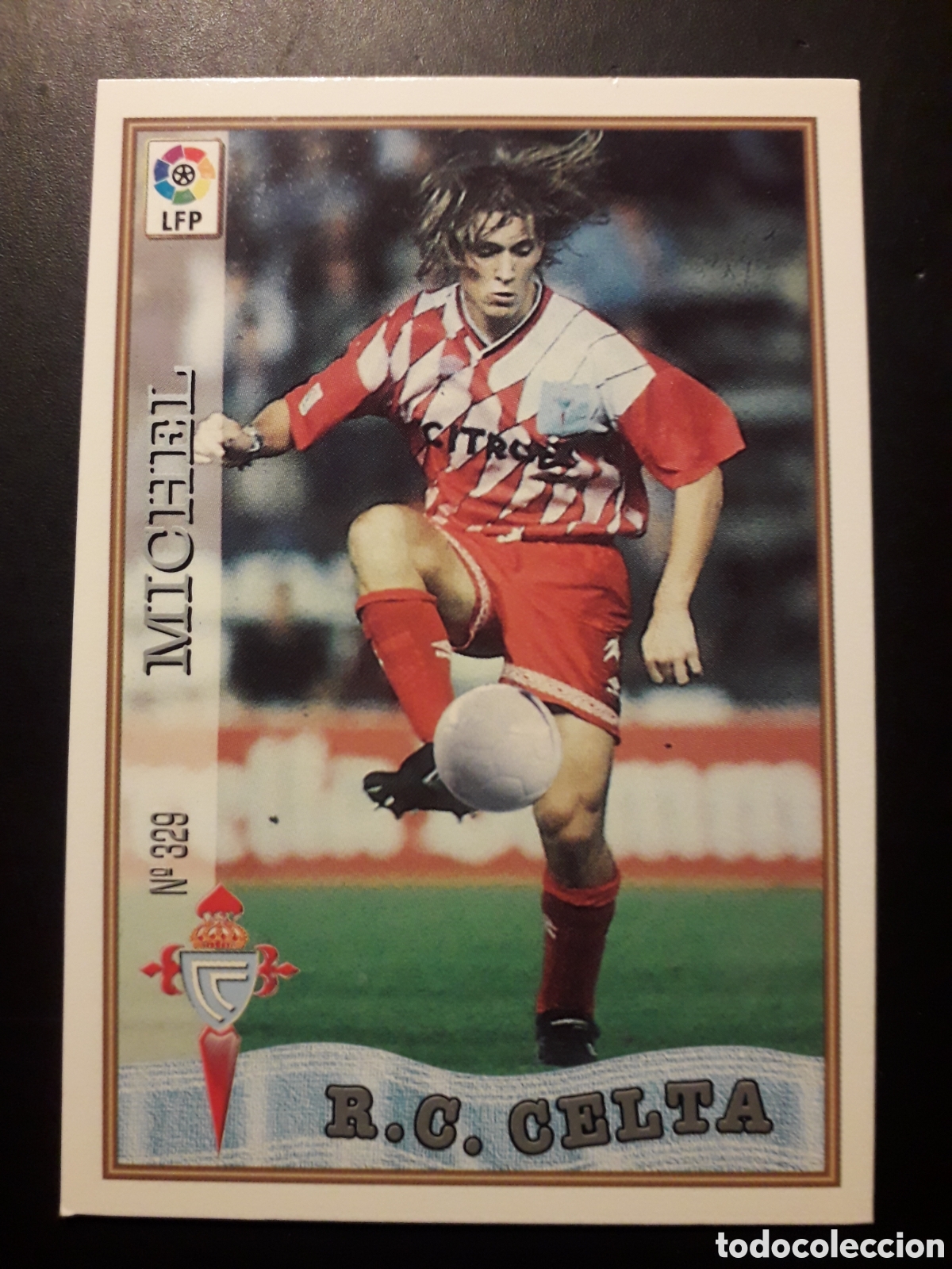 Cromos de F&uacute;tbol: MICHEL CELTA DE VIGO N&deg; 329 LAS FICHAS DE LA LIGA 1997 1998 97 98 MUNDICROMO MC PEDIDO M&Iacute;NIMO 3&euro;