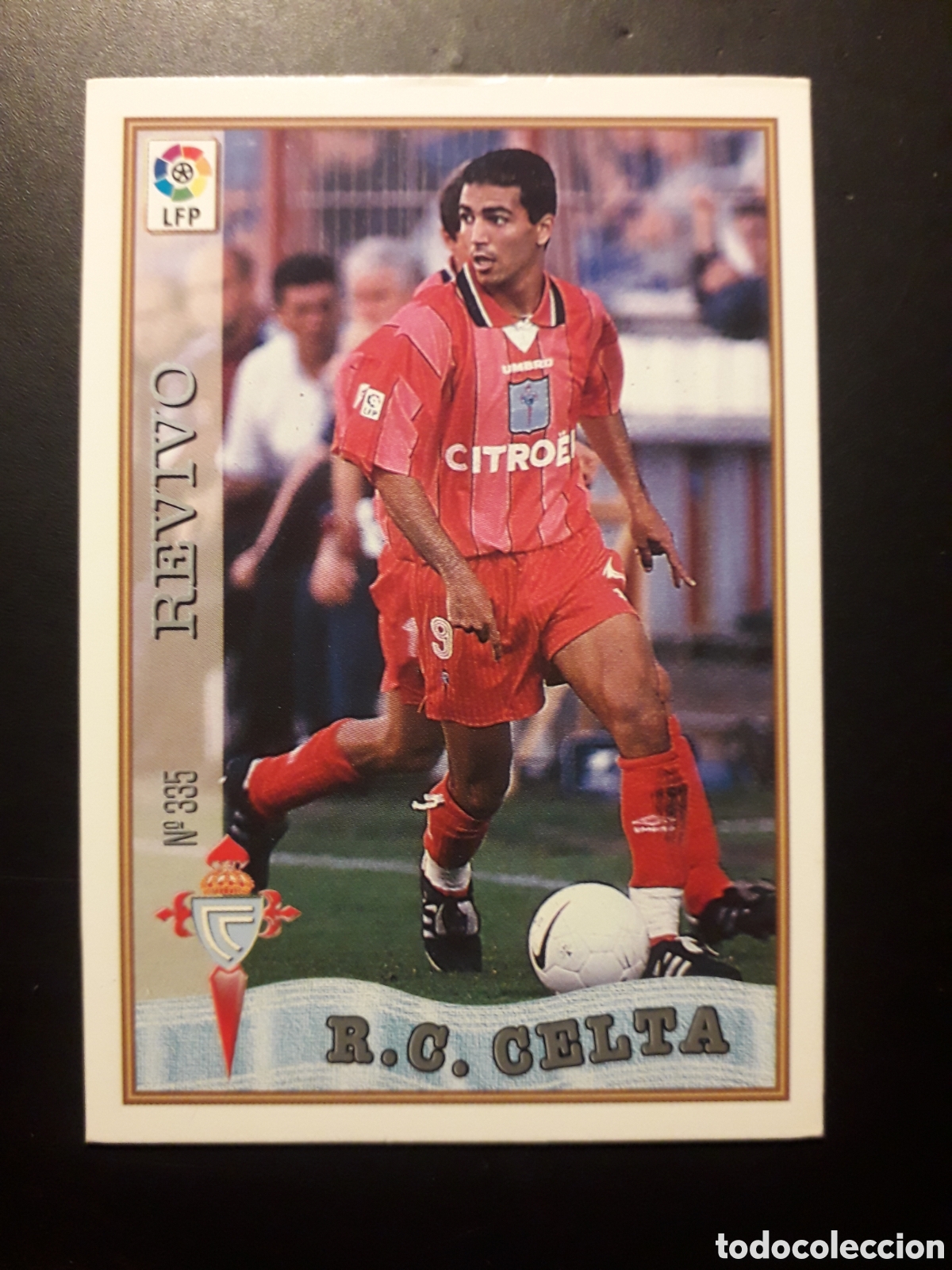 Cromos de F&uacute;tbol: REVIVO CELTA DE VIGO N&deg; 335 LAS FICHAS DE LA LIGA 1997 1998 97 98 MUNDICROMO MC PEDIDO M&Iacute;NIMO 3&euro;