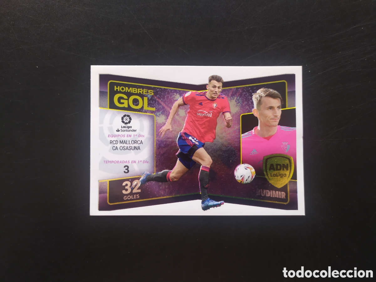 Cartes &agrave; collectionner de Football: Liga este 2022 2023 22 23 panini hombres gol adn Budimir n&deg; 6 Osasuna