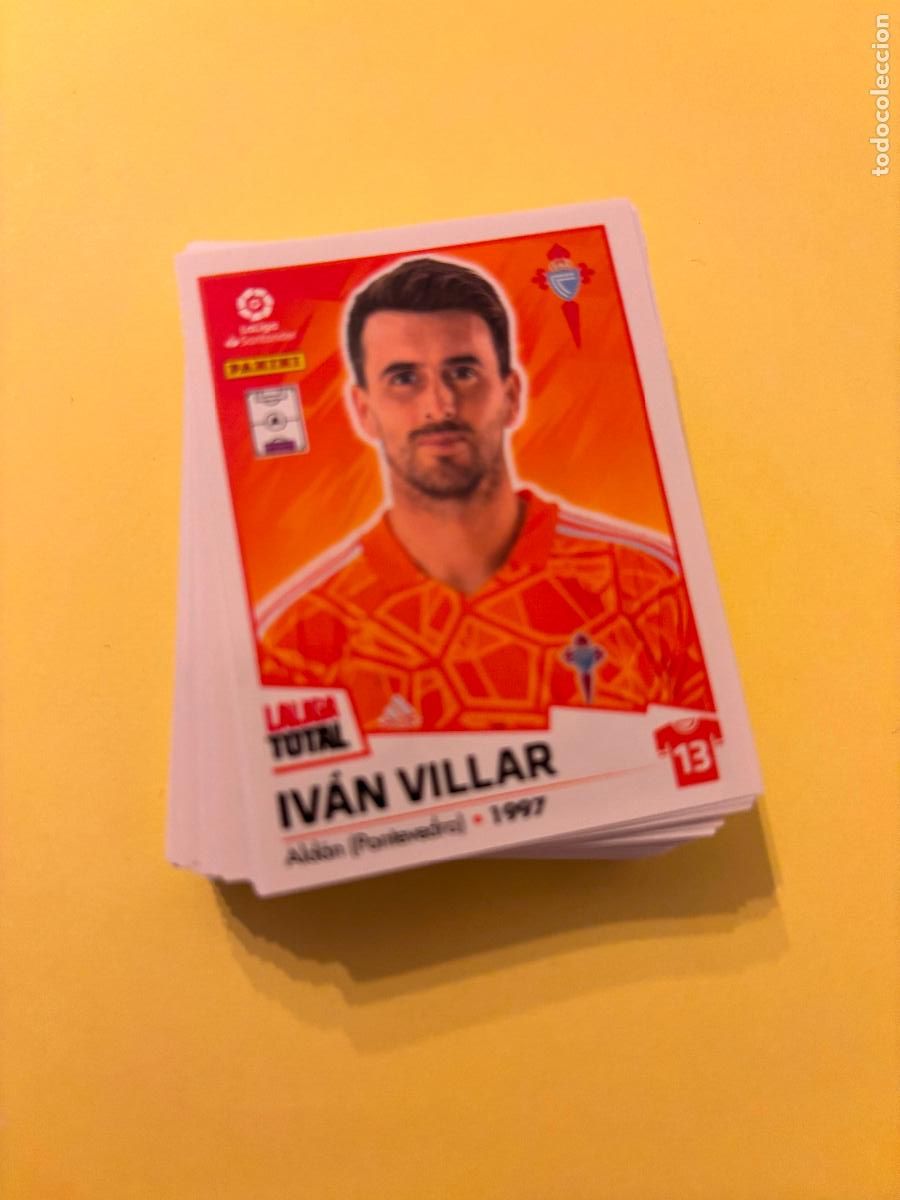 Cromos de f&uacute;tbol: LIGA TOTAL 22 23 136 IVAN VILLAR CELTA 2022 2023 PANINI SIN PEGAR - LIGA TOTAL