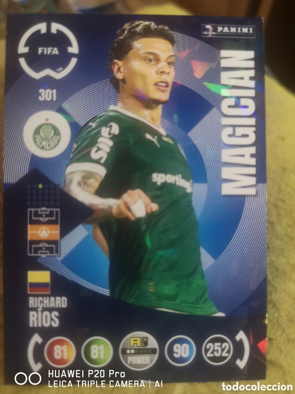 Cromos de Futebol: ADRENALYN XL 2025 - FIFA CLUB WORLD CUP - RICHARD RIOS MAGICIAN / PALMEIRAS 301