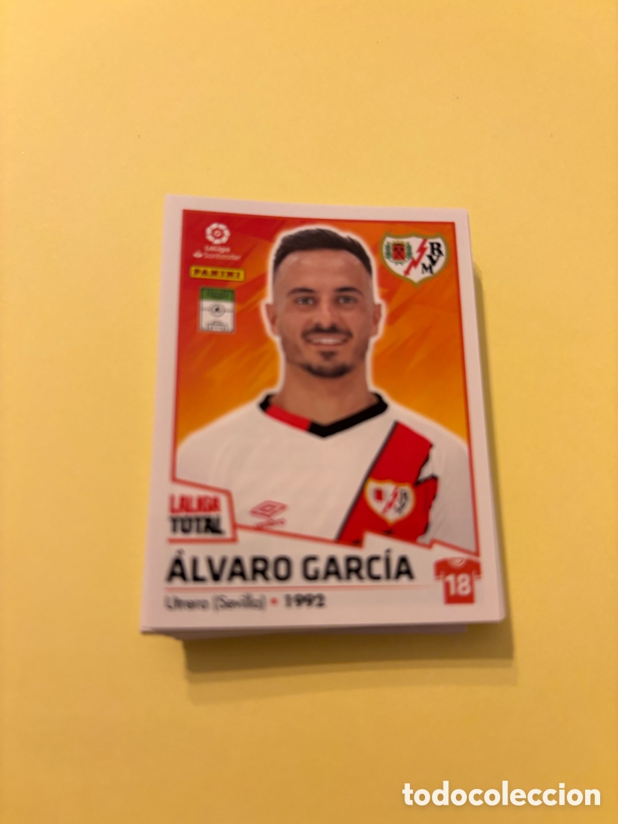 Cartes &agrave; collectionner de Football: LIGA TOTAL 22 23 328 ALVARO GARCIA RAYO VALLECANO 2022 2023 PANINI SIN PEGAR - LIGA TOTAL