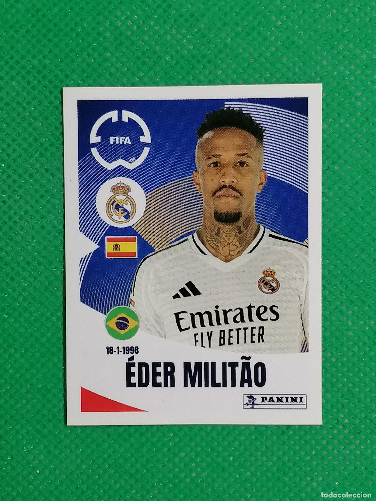 Cromos de f&uacute;tbol: 481 EDER MILITAO REAL MADRID ⚽ PANINI FIFA CLUB WORLD CUP MUNDIAL CLUBES 2025 25 ⚽