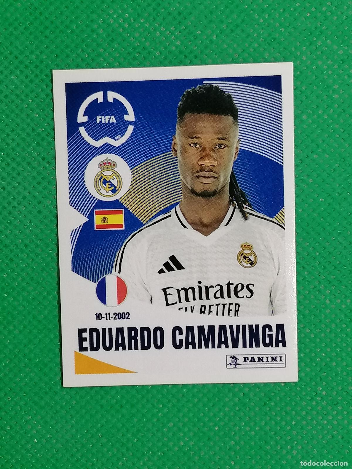 Cromos de f&uacute;tbol: 488 EDUARDO CAMAVINGA REAL MADRID ⚽ PANINI FIFA CLUB WORLD CUP MUNDIAL CLUBES 2025 25 ⚽