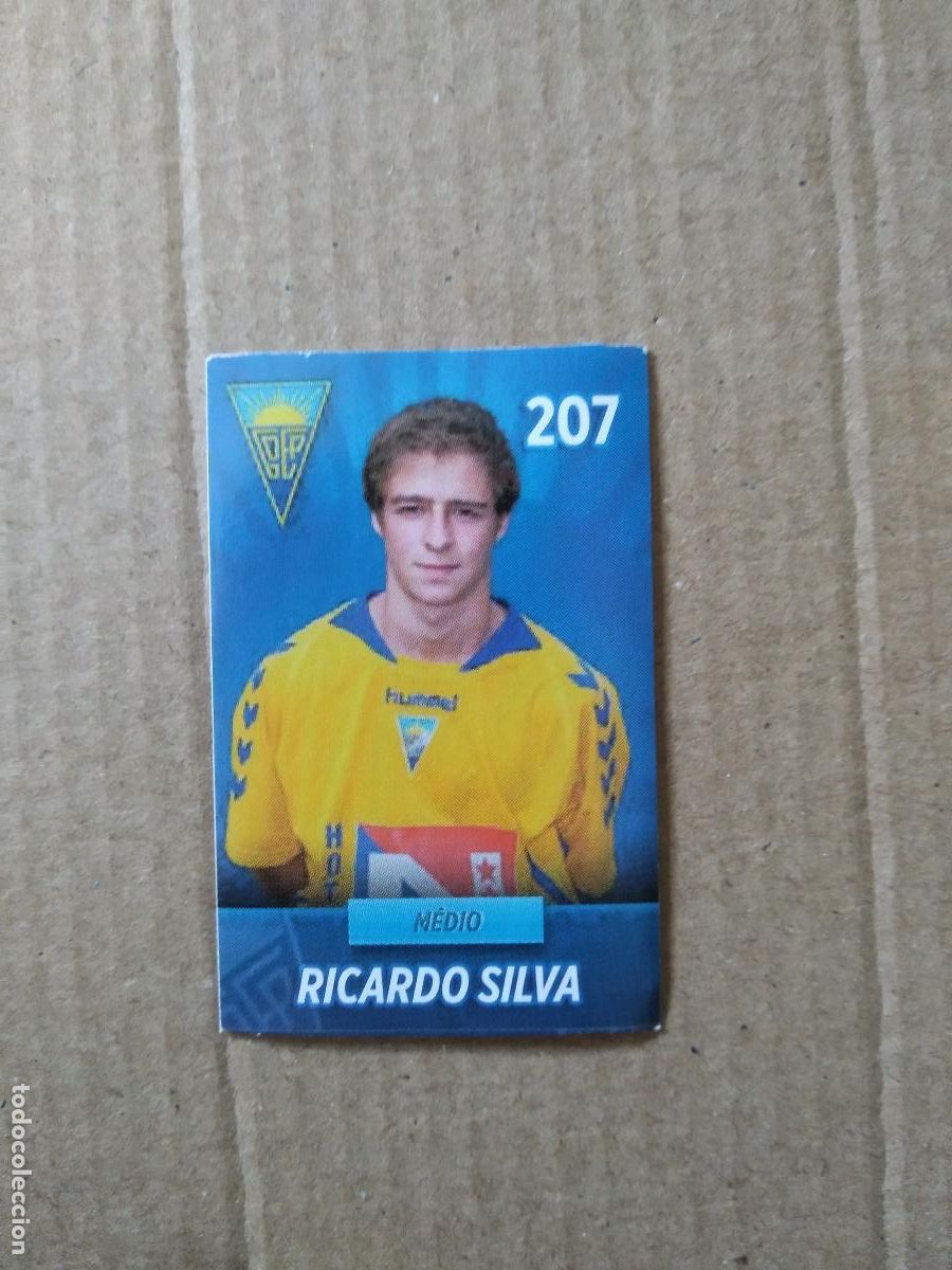 Figurine di Calcio: 207 RICARDO SILVA MINI CROMO FUTBOL ESTORIL PRAIA LIGA PORTUGAL