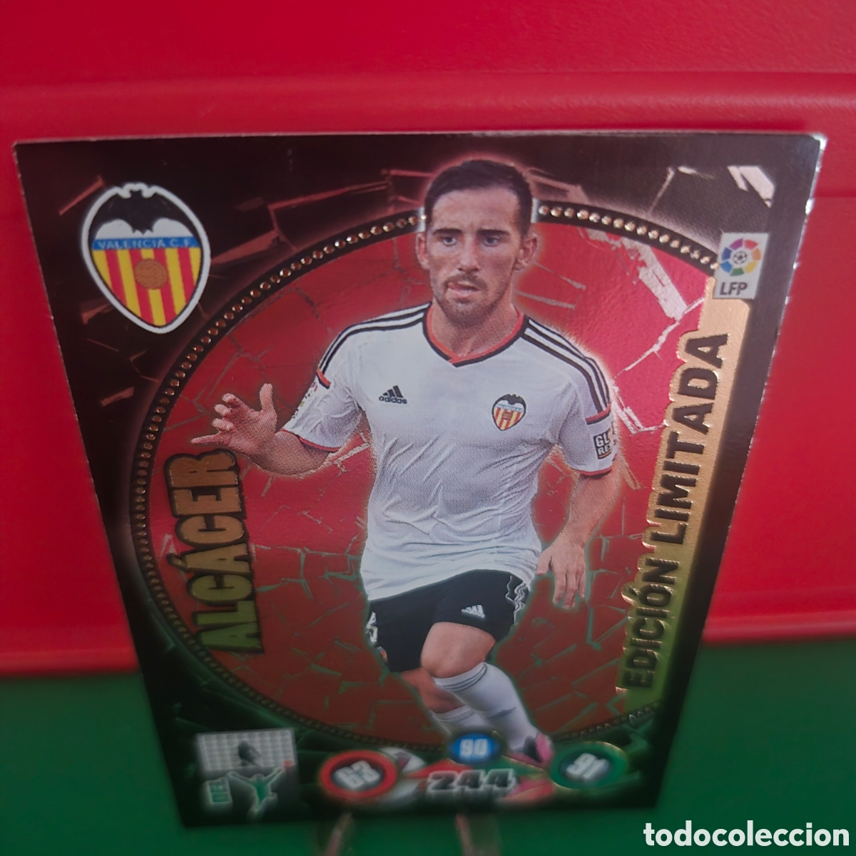 Cromos de F&uacute;tbol: ALC&Aacute;CER. EDICI&Oacute;N LIMITADA ADRENALYN XL. 2014-15. LIGA. 14-15. BUEN ESTADO. PANINI. CARTA CROMO