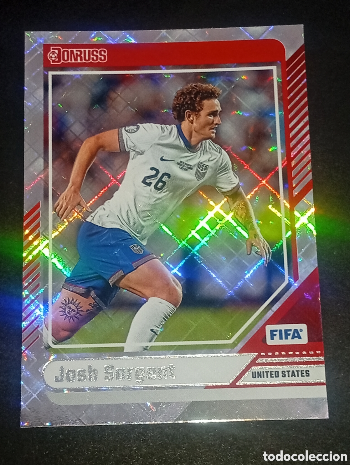 Fu&szlig;ball-Sticker: 15 paralela SARGENT USA EEUU FIFA PANINI DONRUSS 2024 2025 24 25 CROMO CARD TOPPS CROMOS CARDS