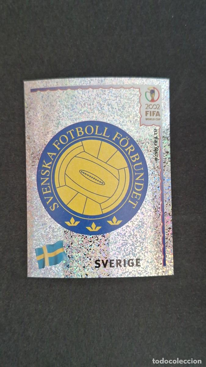 Fu&szlig;ball-Sticker: ESCUDO SUECIA 440 MUNDIAL KOREA Y JAPON 2002 02 PANINI NUNCA PEGADO SIN PEGAR